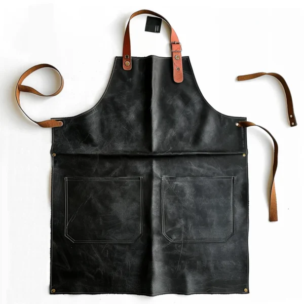 LeatherCookingBBQapron